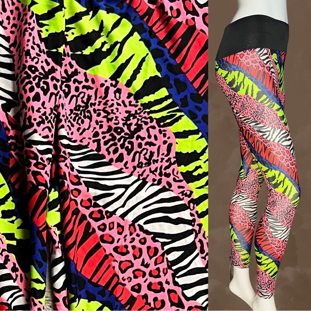 basico : multi patterned leggings